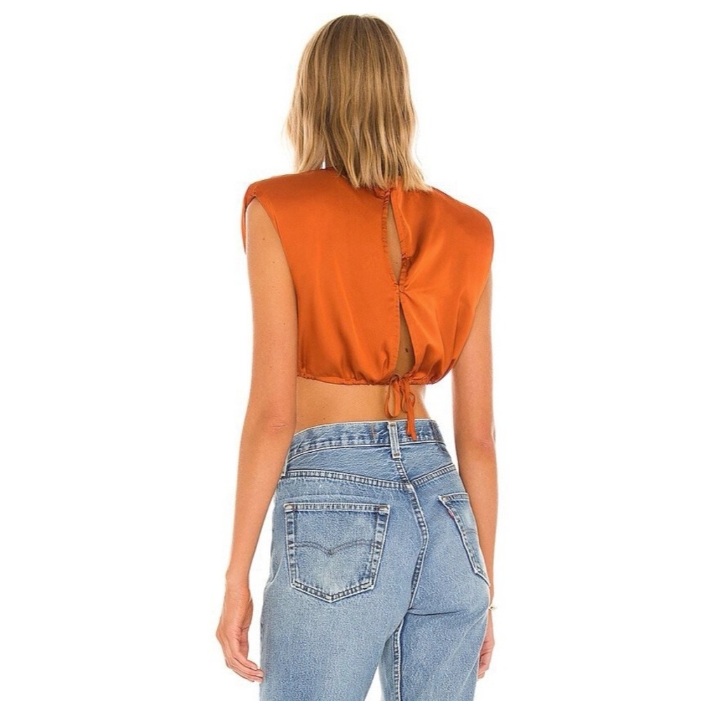 Superdown Renee Crop Top In Rust - image 2